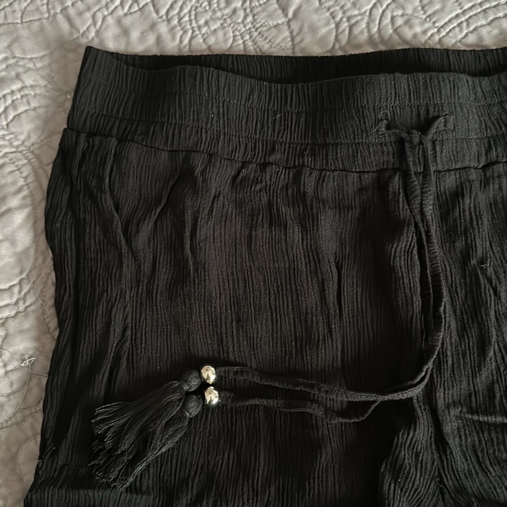 Redy 100% rayon shorts. NWOT black